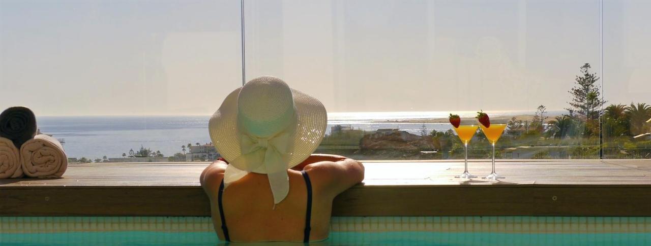 Luxury Villa Morelli With Seaview & Heated Pool 马斯帕洛马斯 外观 照片