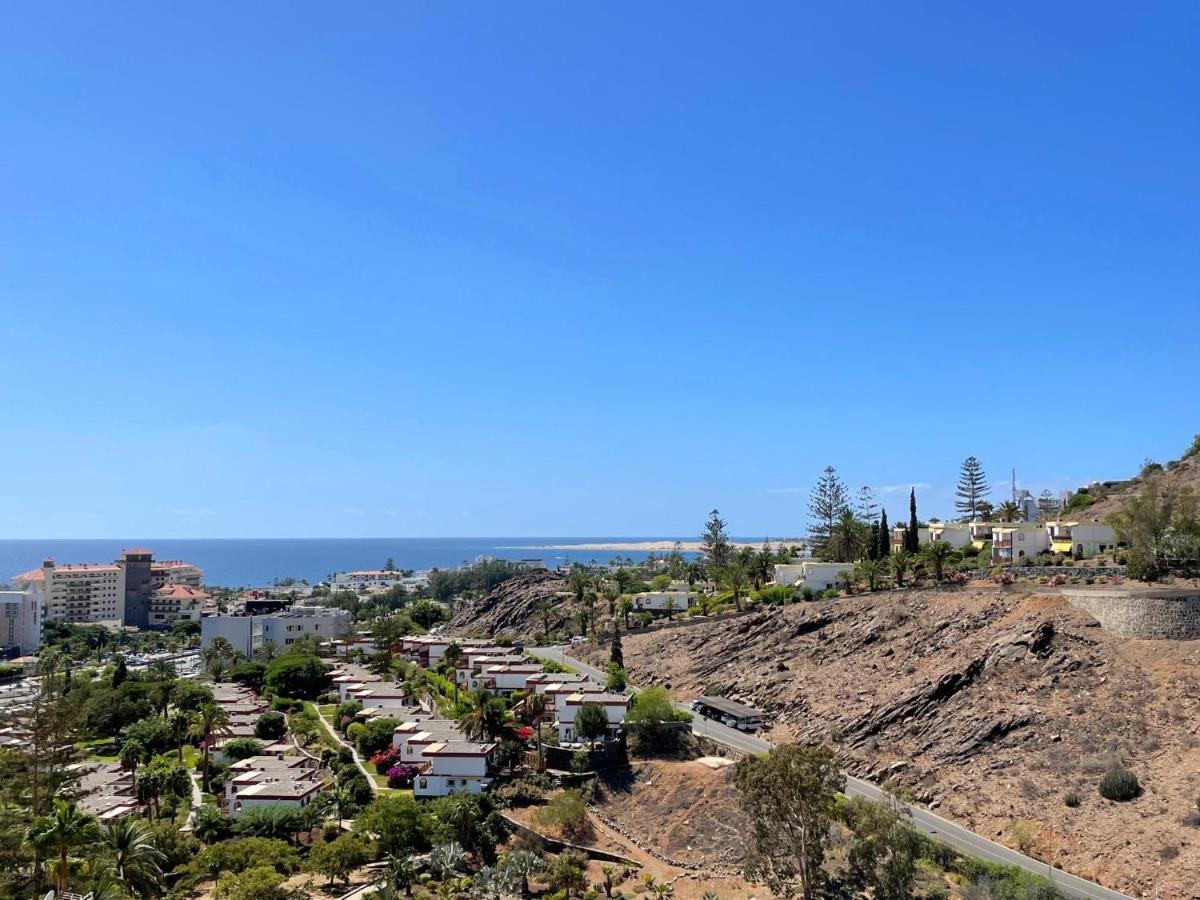 Luxury Villa Morelli With Seaview & Heated Pool 马斯帕洛马斯 外观 照片