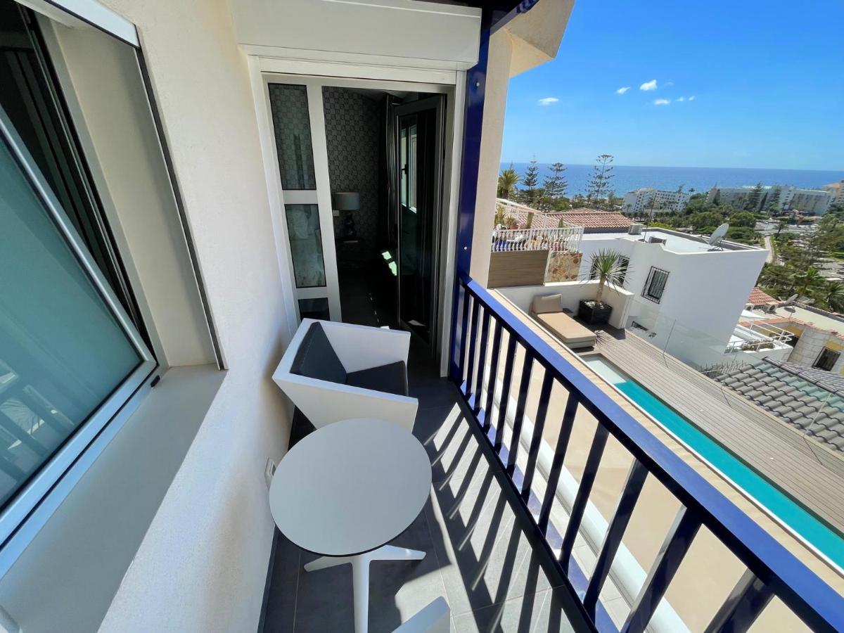 Luxury Villa Morelli With Seaview & Heated Pool 马斯帕洛马斯 外观 照片