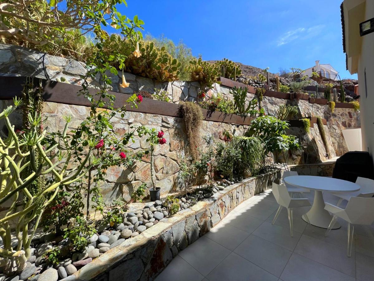 Luxury Villa Morelli With Seaview & Heated Pool 马斯帕洛马斯 外观 照片